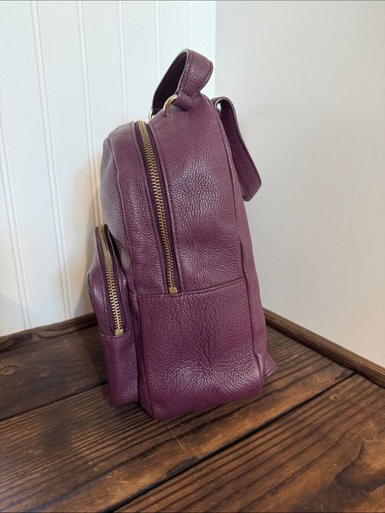Kate Spade Mini Nicole deep plum Larchmont Avenue Back pack main image 4